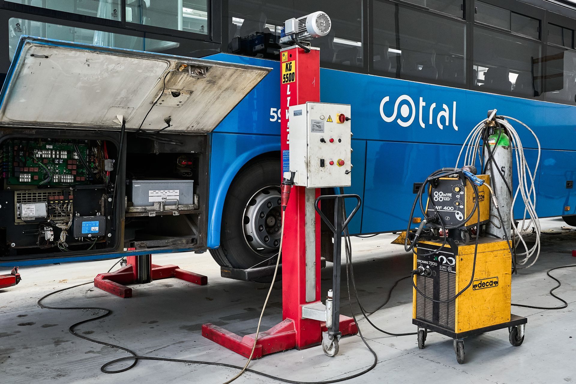 Area riparazione meccanica IVECO